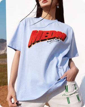M.E.D.M 刺繍 半袖 Tシャツ 88rising愛用 ロゴ 大人気 男女兼用 5色