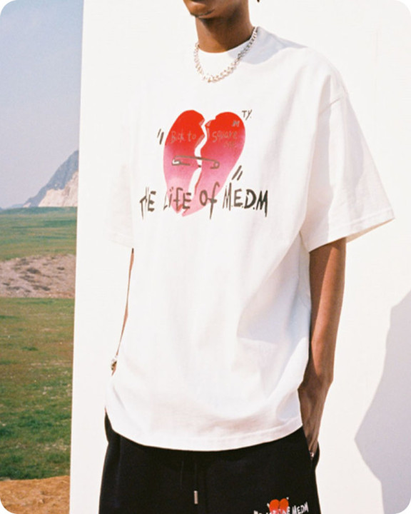 M.E.D.M 新作大人気愛用 半袖 Tシャツ 2色